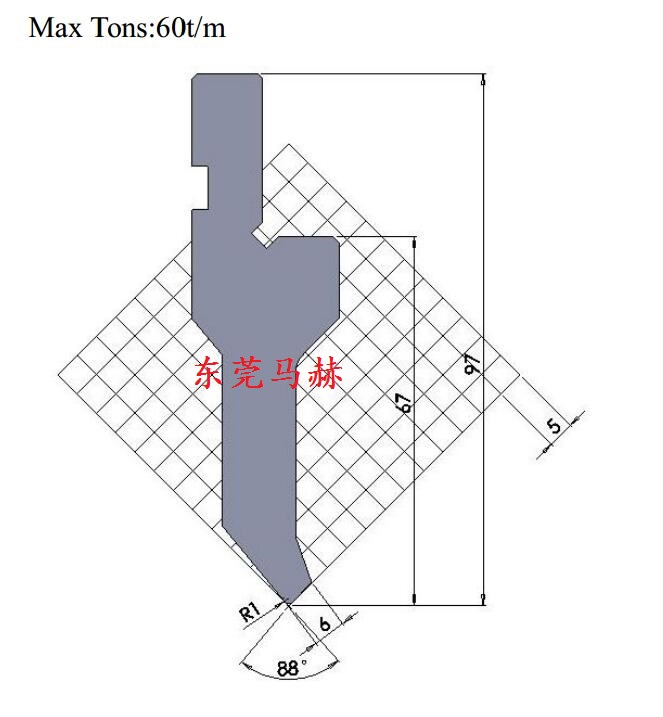 折彎機模具M88-03    廣東折彎模具廠家