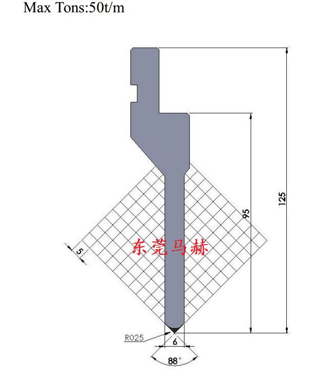 折彎機模具M88-05  廣東折彎機模具廠家