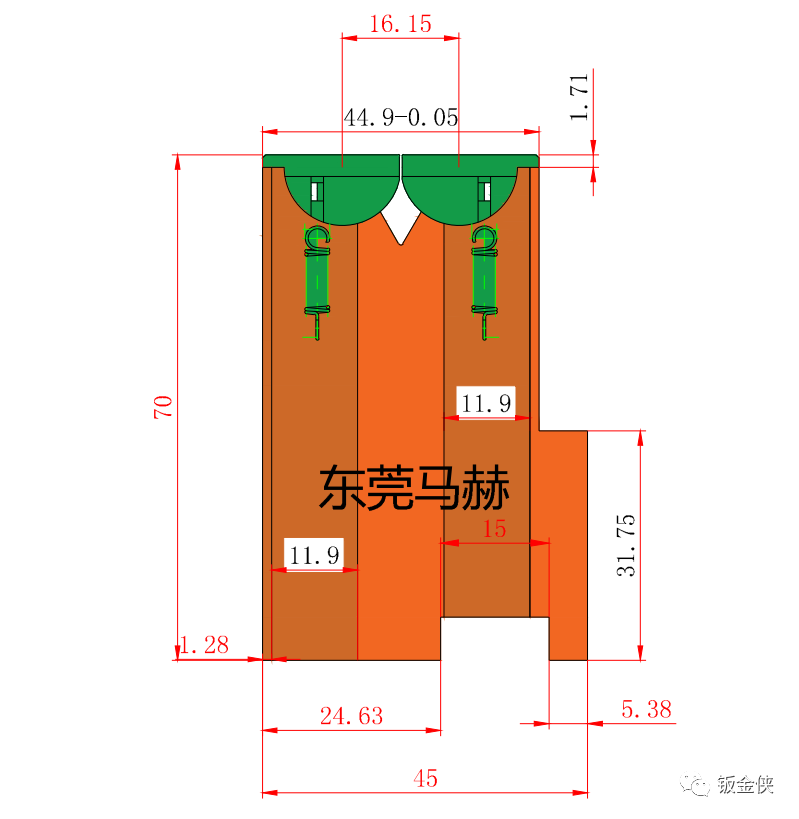 RollBend / WingBend  無壓痕模具